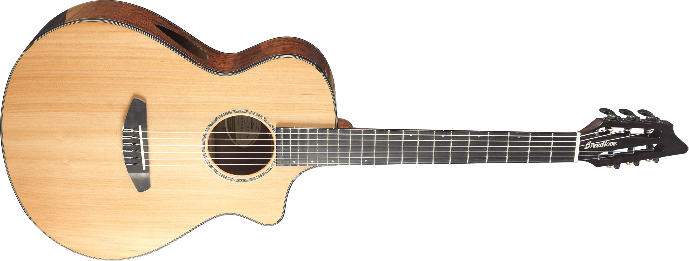 breedlove solo concert nylon ce