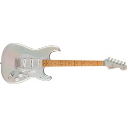 Fender HER Stratocaster Chrome Glow Maple Front