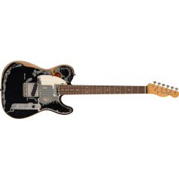 Fender Joe Strummer Telecaster Rosewood Fingerboard Black Front
