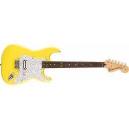 Fender Limited Edition Tom Delonge Stratocaster Graffiti Yellow Front