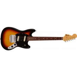 Fender LTD MIJ Traditional Mustang with Reverse Headstock 3-Colour Sunburst Front