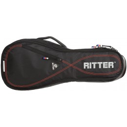 Ritter Performance RGP2-U Soprano Ukulele Bag Black Red