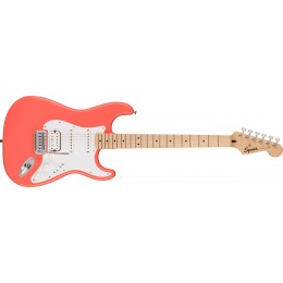 Squier Sonic Stratocaster HSS Tahitian Coral Front