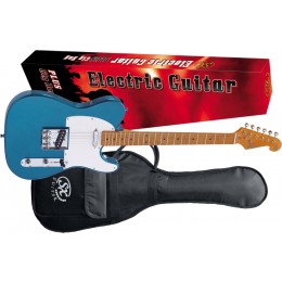 SX-STL50+-Electric-Guitar-Lake-Placid-Blue-Package