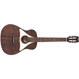 Vintage VGE800N Gemini Baritone Paul Brett Electro Acoustic Guitar