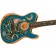 Fender American Acoustasonic Telecaster Ebony Fingerboard Blue Paisley Body Angle