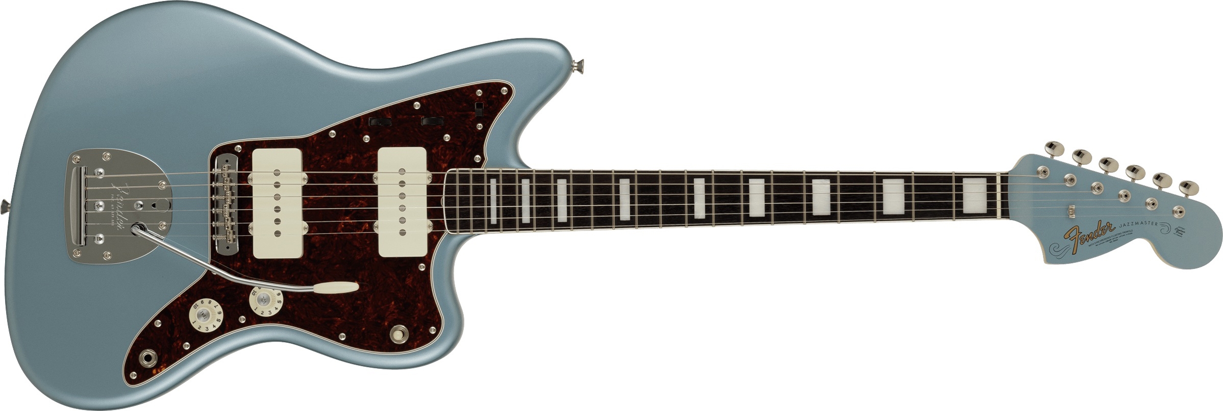 Fender Limited Edition MIJ Traditional Late ‘60s Jazzmaster Ice Blue  Metallic, Matching Headstock