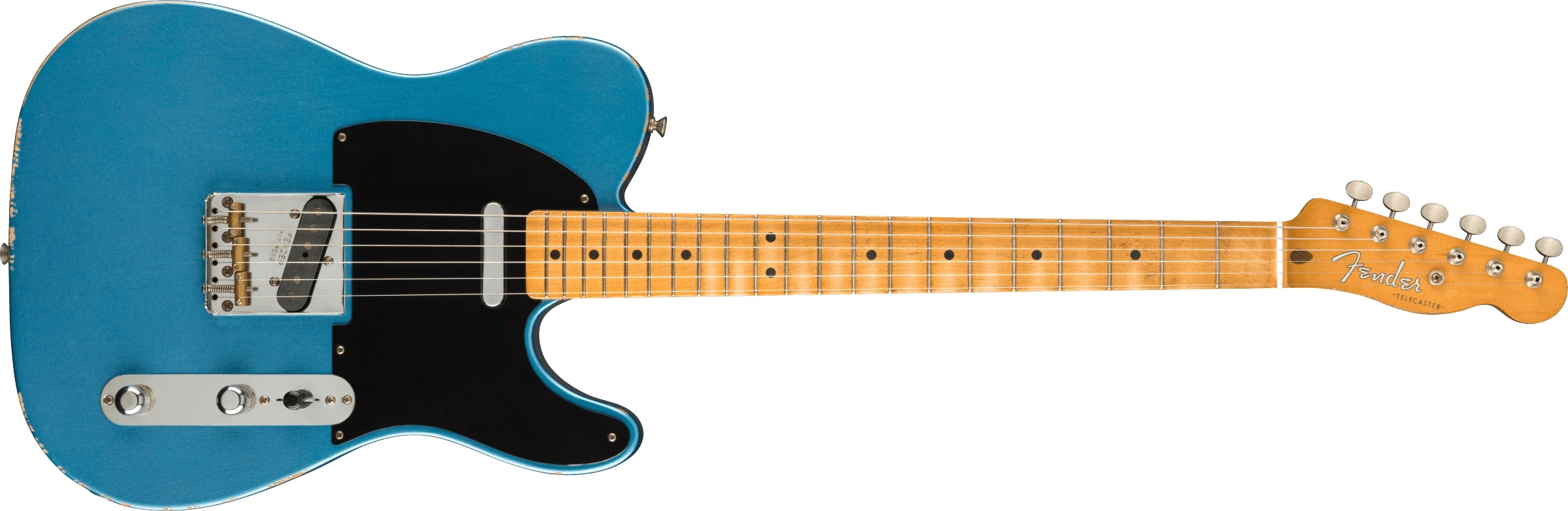 Fender Vintera Road Worn 50s Telecaster Lake Placid Blue Maple