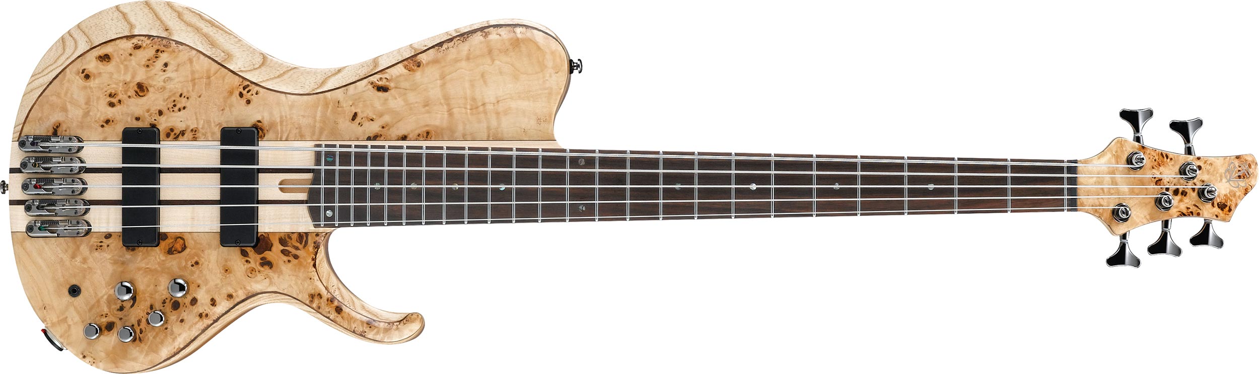 Ibanez BTB845SC-NTL Natural Low Gloss 5 String Bass Guitar - Guitar.co.uk