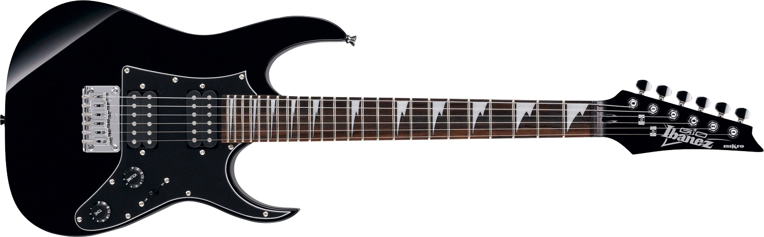 ibanez gio grgm21 mikro in black night