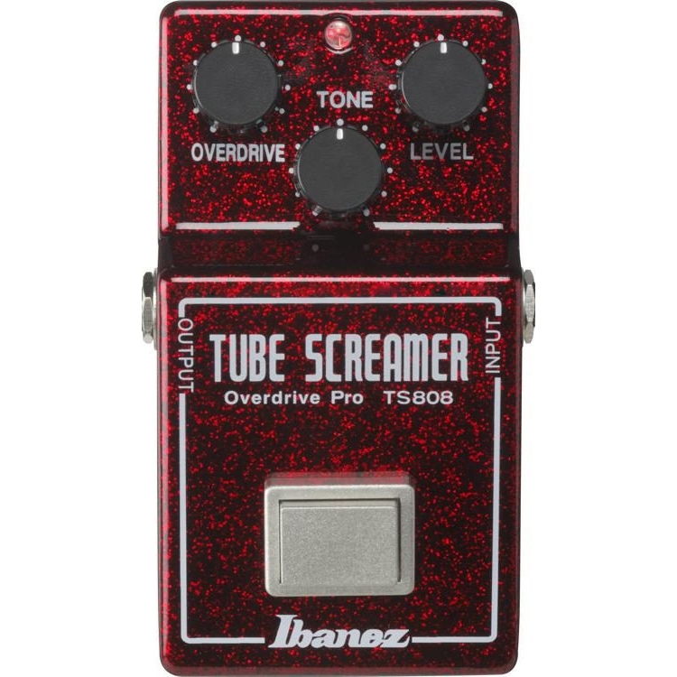 Ibanez TS808 Tube Screamer 40th Anniversary Limited Edition Ruby Red Sparkle