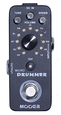 mooer mdm1 micro drummer pedal