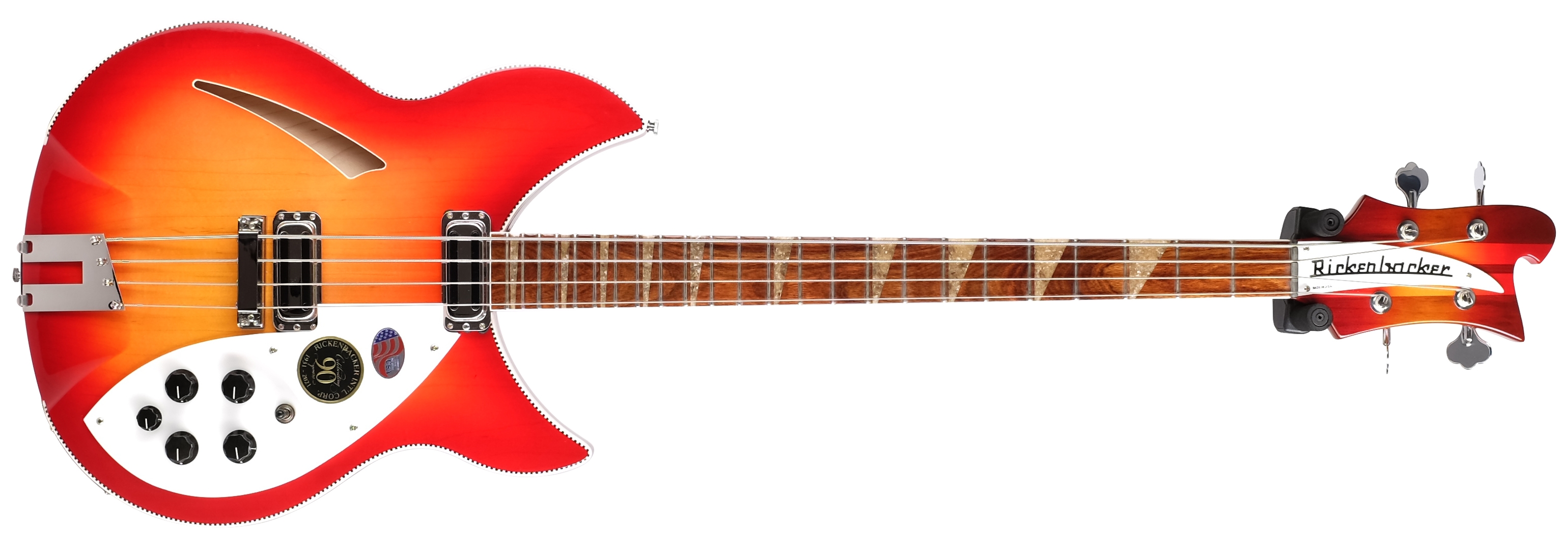 Rickenbacker Limited Edition 90th Anniversary 4005XC Bass Amber Fireglo